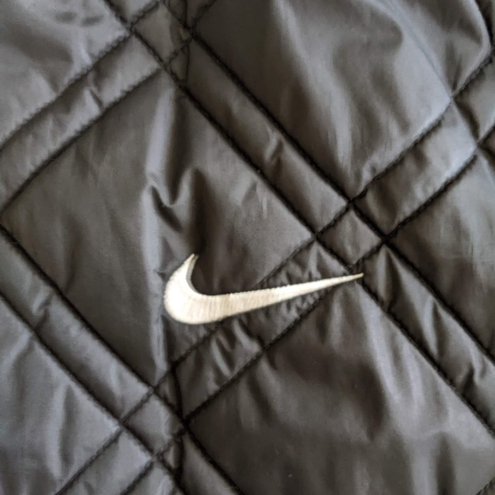 Men's vintage 90's Nike Reversible Quilted Bomber Jacket - XXL - Picture 2 of 10
